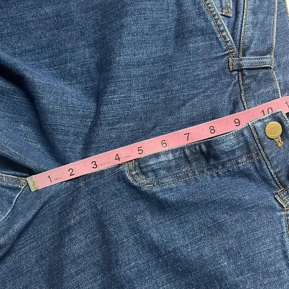 Jones New York signature stretch jeans size 12 cotton blend pockets - Picture 11 of 16
